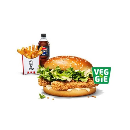 Classic Veggie Burger Menü