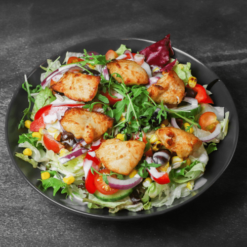 Insalata Mista mit Hähnchen Chunks