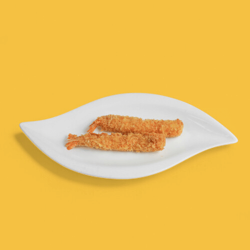 Frittierte Garnelen