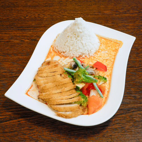 Gebratener Reis mit Tofu