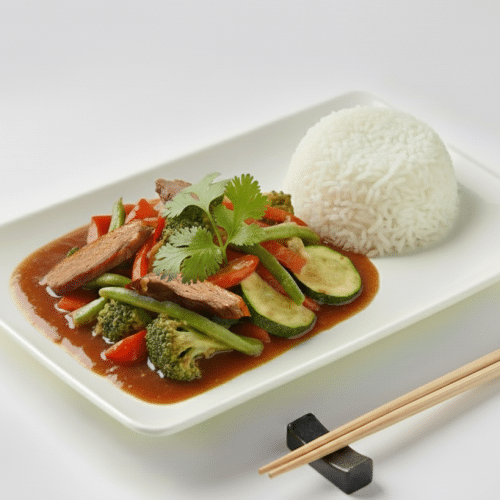 Chop Suey mit Entenfleisch