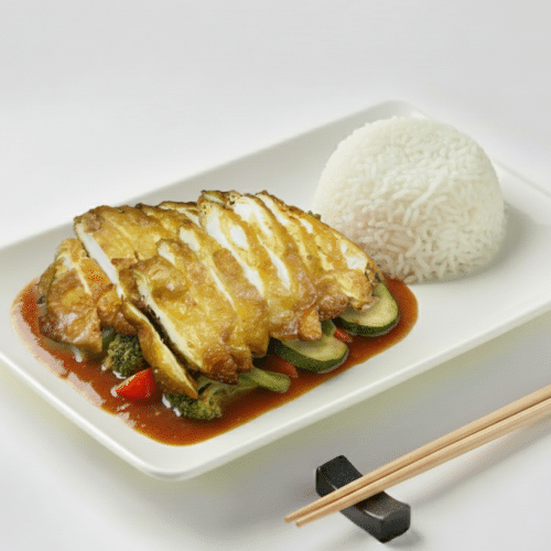 Chop Suey mit Hühnerbrustfilet kross