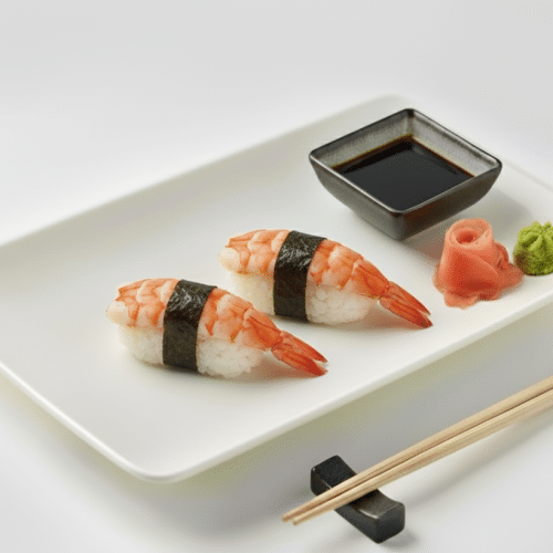 Ebi Nigiri (2 Stück)