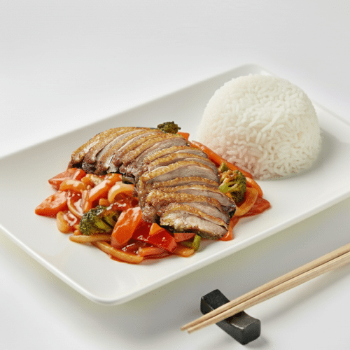 Ente kross Süß-Sauer