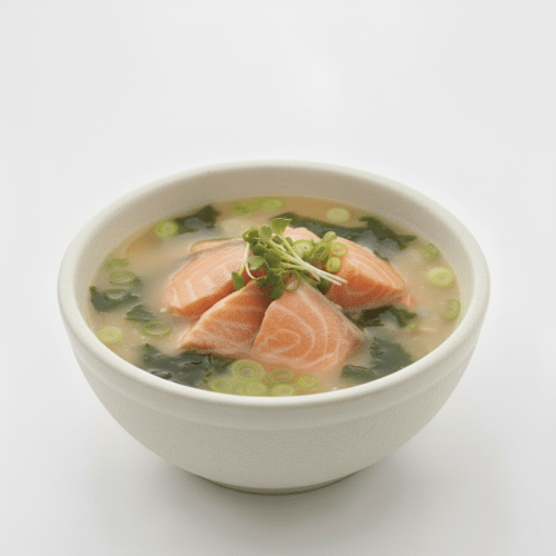 Sake Miso Suppe