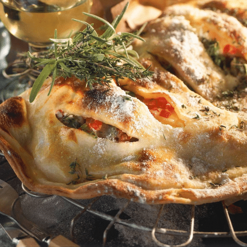Calzone Entenfleisch