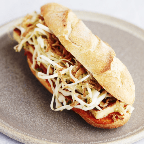 Croque Entenfleisch