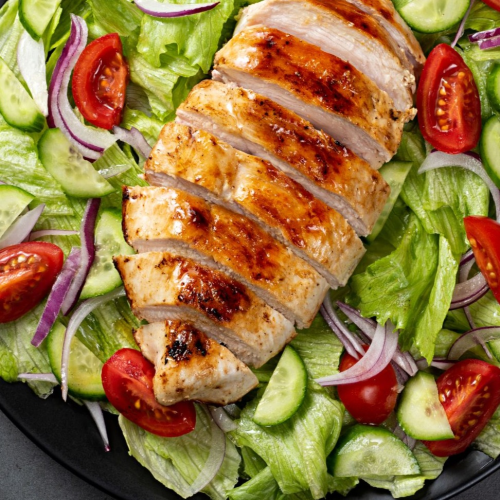 Hähnchenbrustfilet Salat