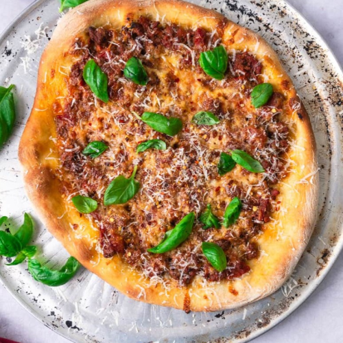Pizza Bolognese