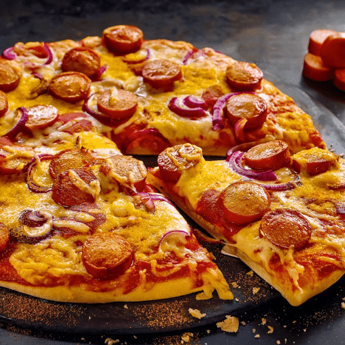 Pizza Currywurst