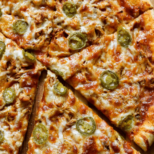 Pizza Jalapenos-Hähnchenbrust