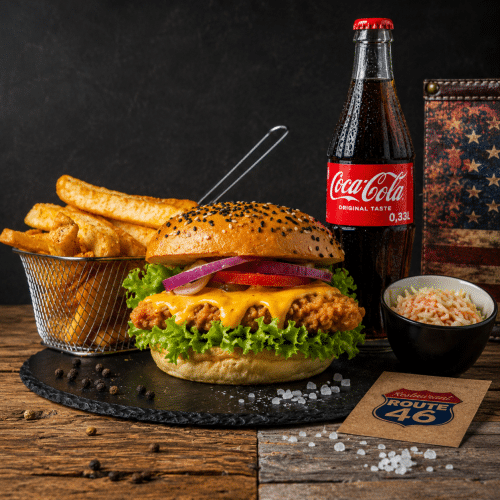 Crispy Chicken Burger Deal
