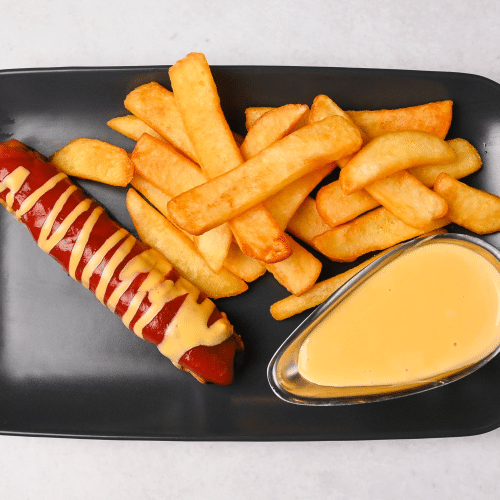 Curry-Wurst-Fries