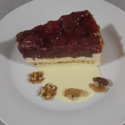 Himbeer-Sahne Kuchen
