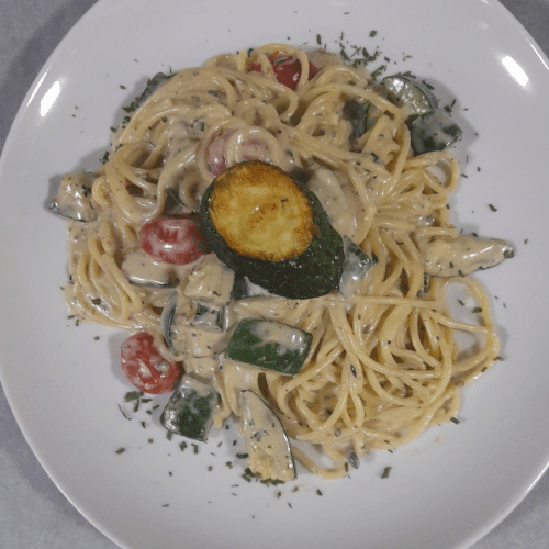 Pasta Zucchini e Tartufo