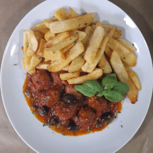 Polpette di Pollo Pizzaiola (8 Stück)