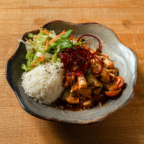 Hot Bowl - Tofu (scharf)