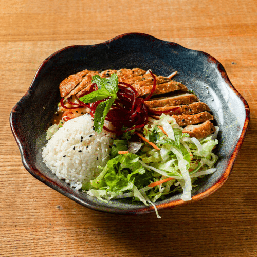 Vịt Chiên Giòn - Currysoße mit Kokosmilch,