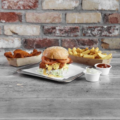 BIG Burger Nerds Crispy Chicken Menü