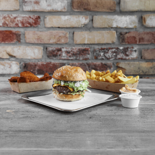 BIG Burger Nerds Guacamole Burger Menü