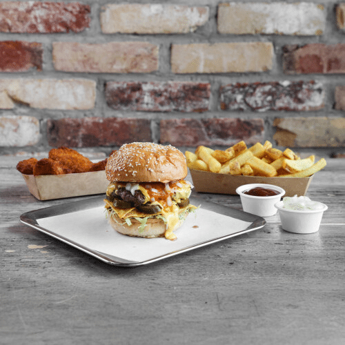 BIG Burger Nerds Mexico Burger Menü