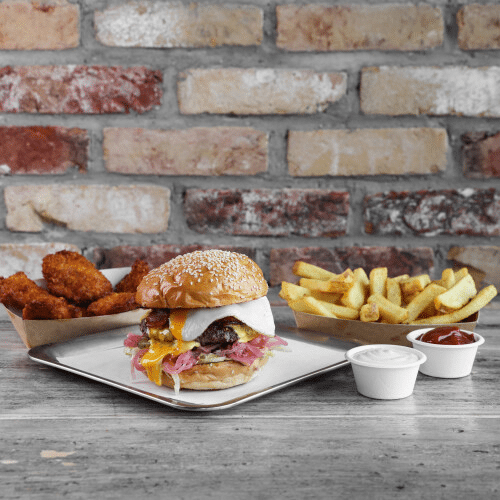 BIG Burger Nerds Uncle Sam Burger Menü