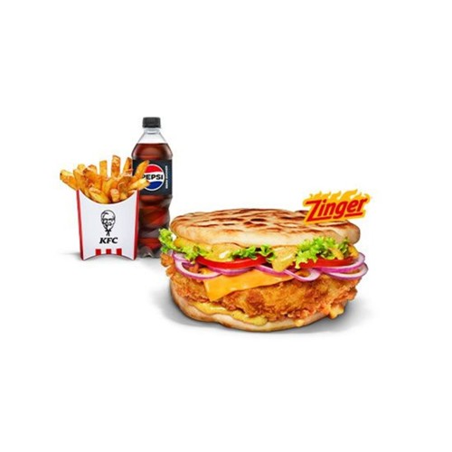Zinger Tandoori Naan Menü