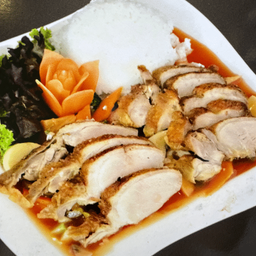 Knusprige Ente (Süß-Sauer-Sauce)