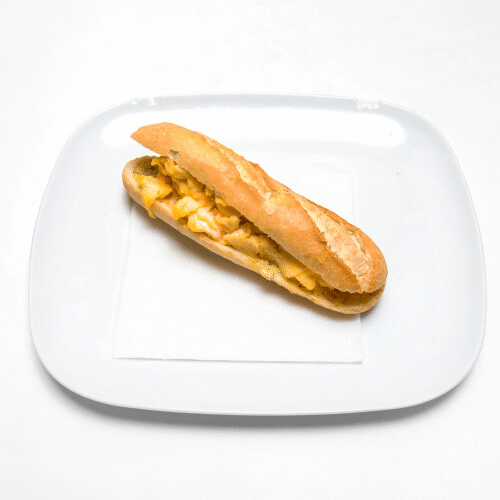 Sandwich Rührei