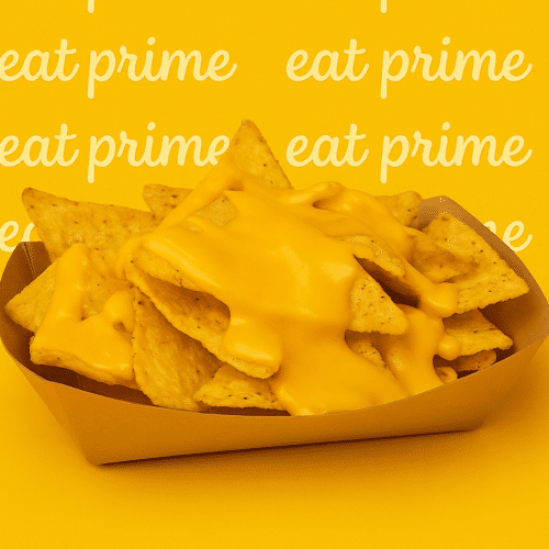 Nachos mit Käse Dip