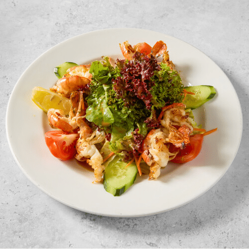 Scampi Salat