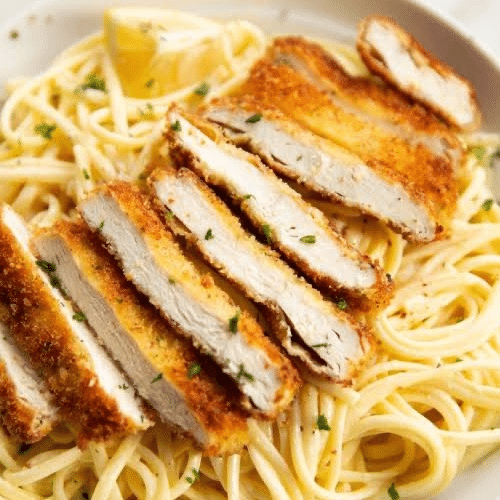 Crispy Chicken Pasta