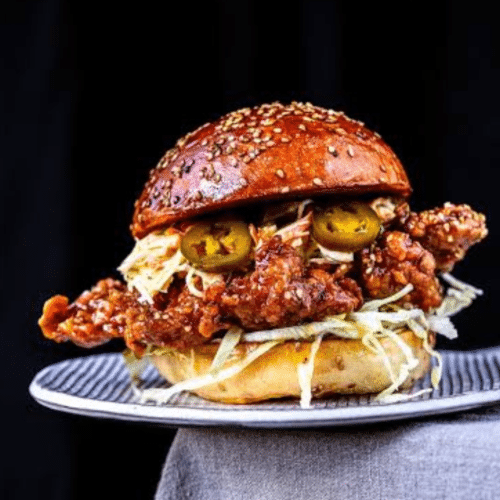 Hot Chicken Burger(scharf)