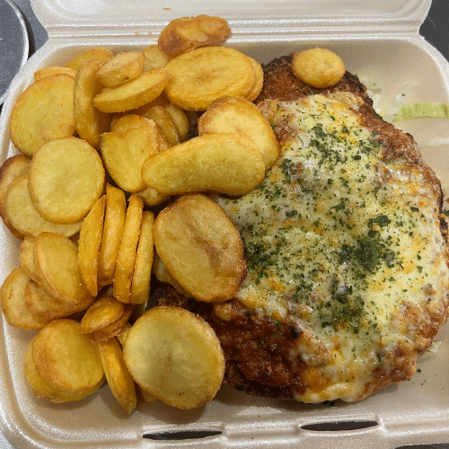 Schnitzel Bolognese