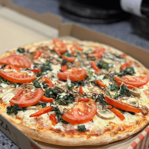 Vegane Pizza