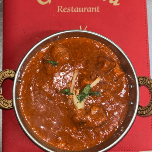 Lamm Madras (sehr scharf)
