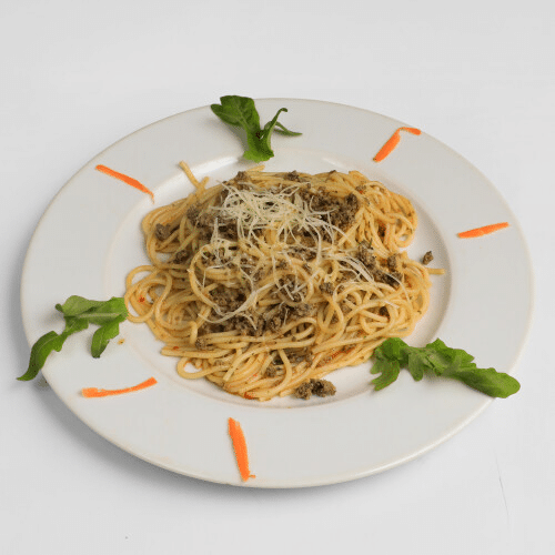 Spaghetti Oyoshi (pikant)