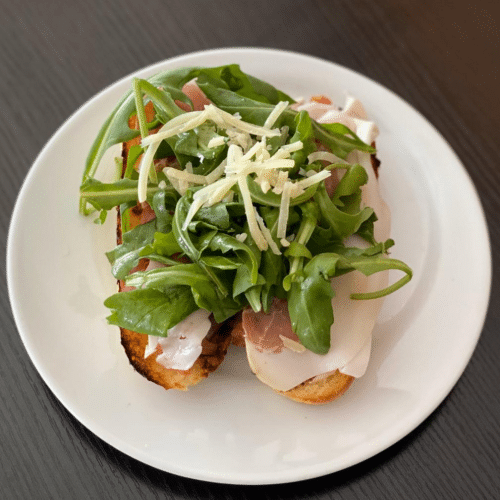 Bruschetta e Parma-Rucola
