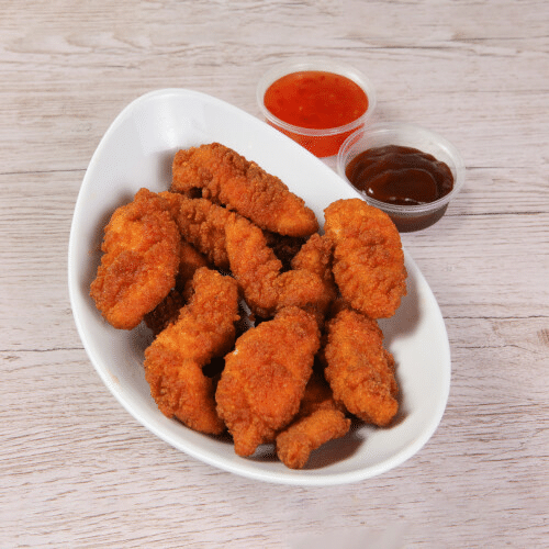 Chicken Strips Spicy (8 Stück, scharf)