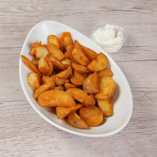 Country Potatoes mit Sour Cream