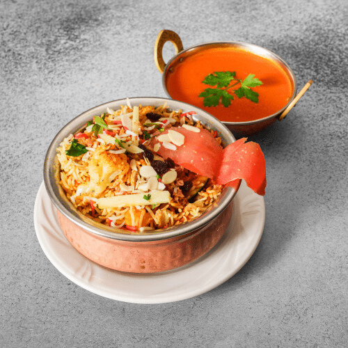 Damm Vegetable Biryani