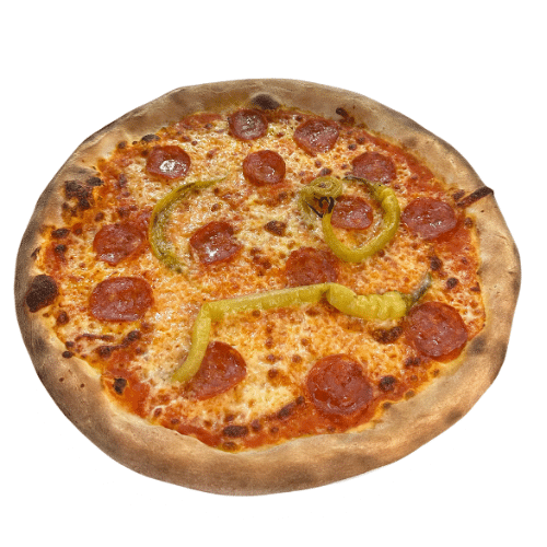 Pizza Peperoni Salamino Piccante