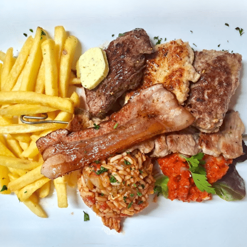 Grillplatte (für 1 Person)