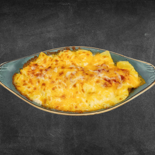 Broccoli-Schinken Gratin