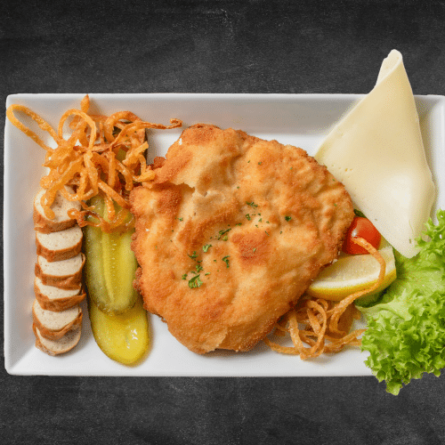 Schnitzel Hot-Dog