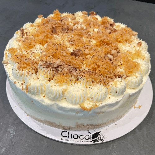 Ganzer Ekmek Kadaif Sirup Kuchen