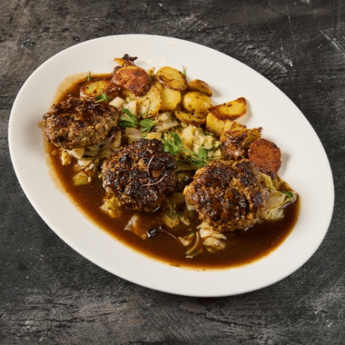 Fleischpflanzerl von Rind