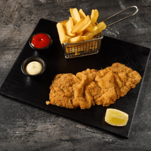 Knuspriges Schnitzel