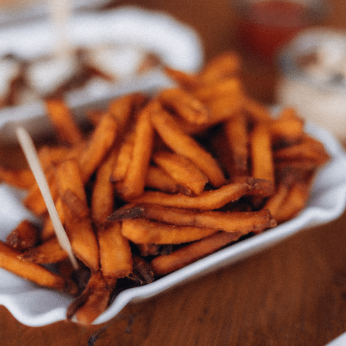 Süsskartoffel pommes