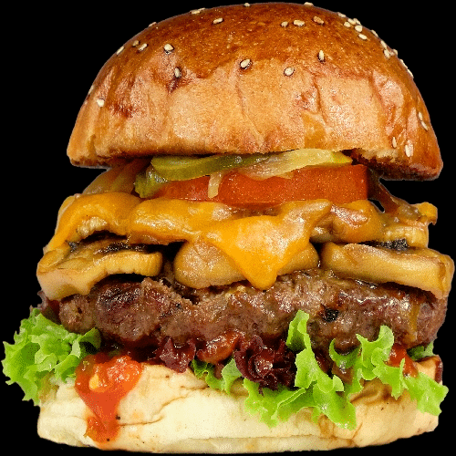 Champignon Jones Burger (pikant)